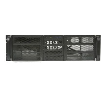 Procase RE306-D6H4-A-45 Корпус 3U server case,6x5.25+4HDD,черный,без блока питания(PS/2,mini-redundant,2U-redundant),глубина 450мм,MB ATX 12