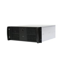 Procase EB445-B-0 Корпус 4U Rack server case, черный, дверца, без блока питания, глубина 450мм, MB 12