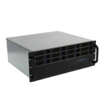 Procase ES412XS-SATA3-B-0 Корпус 4U Rack server case (12 SATA3/SAS 12Gb hotswap HDD), черный, без блока питания, глубина 400мм, MB 12