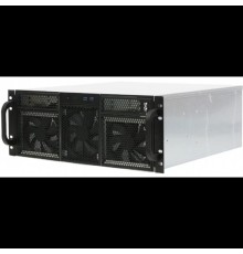 Procase RE411-D2H14-FC-55 Корпус 4U server case,2x5.25+14HDD,черный,без блока питания,глубина 550мм,MB CEB 12