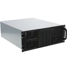Procase RE411-D5H9-E-55 Корпус 4U server case,5x5.25+9HDD,черный,без блока питания,глубина 550мм,MB EATX 12