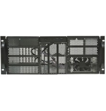 Procase RE411-D9H3-E-55 Корпус 4U server case,9x5.25+3HDD,черный,без блока питания,глубина 550мм,MB EATX 12