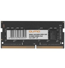 QUMO DDR4 SODIMM 16GB QUM4S-16G3200N22 PC4-25600, 3200MHz OEM/RTL