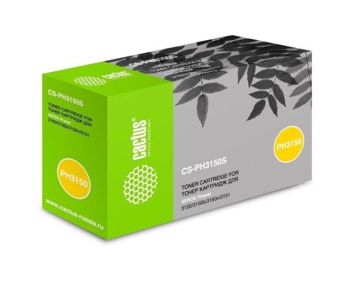 [расходные материалы] Картридж лазерный Cactus CS-PH3150S 109R00746 черный (3500стр.) для Xerox Phaser 3150/3150b/3150n/3151