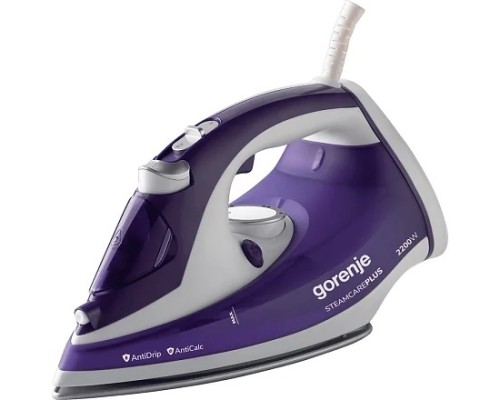 [Утюги Gorenje] Gorenje SIH2200BBC Утюг 2200Вт фиолетовый/белый