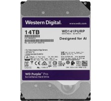 14TB WD Purple Pro (WD141PURP) {Serial ATA III, 7200- rpm, 512Mb, 3.5