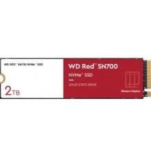 SSD WD Red SN700 NVMe WDS200T1R0C 2ТБ M2.2280 NVMe PCIe Gen3 8Gb/s