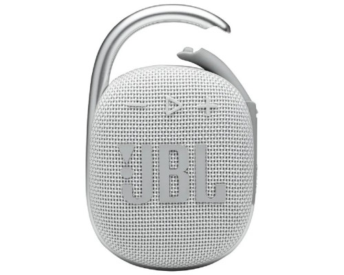 [Колонки JBL ] Портативная акустическая система  JBL CLIP 4, белая