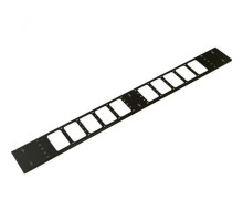 ЦМО Вертикальный кабельный органайзер в шкаф, ширина 150 мм 42U, цвет черный (ВКО-М-42.150-9005)