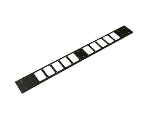 [Аксессуар] ЦМО Вертикальный кабельный органайзер в шкаф, ширина 150 мм 42U, цвет черный (ВКО-М-42.150-9005)