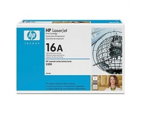 [Расходные материалы] HP Q7516A Картридж ,Black{LaserJet 5200, Black, (12 000 стр.)}