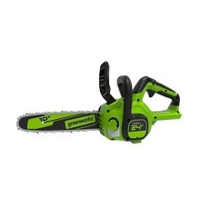 Greenworks G24CS25 Цепная пила аккумуляторная, 24 В, 25 см [2007707]