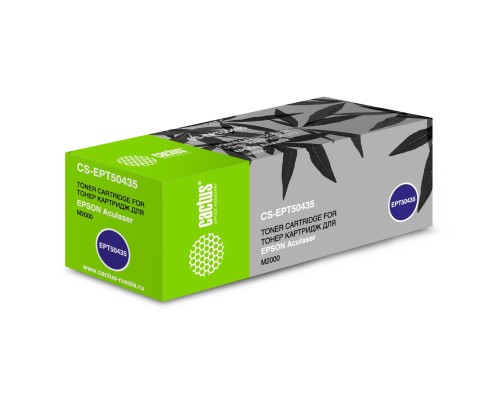 [расходные материалы] Картридж лазерный Cactus CS-EPT50435 черный (8000стр.) для Epson AL M2000