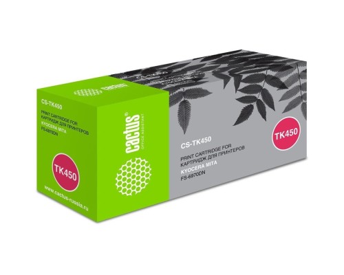 [расходные материалы] Картридж лазерный Cactus CS-TK450 черный (15000стр.) для Kyocera Mita FS-6970DN