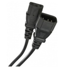 Telecom  TE001-CU0.75-3M Кабель UPS - устройство 220V (IEC-320-C13/C14) <VDE>3G0,75mm2 ,3,0m, медь,Telecom <TE001-CU0.75-3M> 