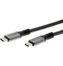 VCOM CU540M-1.2M Кабель USB4 TypeCM--TypeCM, 5K@60Hz, 40GBps, PD 100W, 5A, VCOM, 1.2м [CU540M-1.2M] (4895182217805)