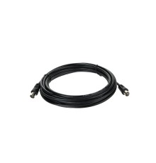 Telecom TTV9555-5M Кабель соединительный антенный 9.5mm, 75Ом,ТВ-М-->ТВ-M, 5m, Telecom (TTV9555-5M)[6926123462423]