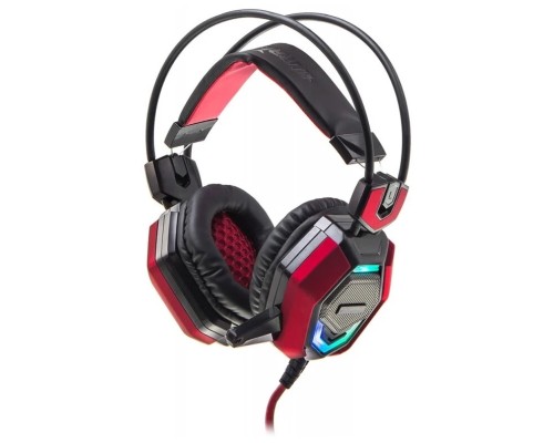 [Наушники и микрофоны] Oklick HS-L900G HURRICANE черный/красный 1.85м мониторные оголовье (472660)