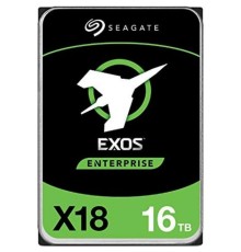 16TB Seagate Exos X18 (ST16000NM000J) {SATA 6Gb/s, 7200 rpm, 256mb buffer, 3.5