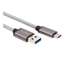 Telecom TC403M-2M Кабель-адаптер USB 3.1 Type-Cm --> USB 3.0 Am, 2метра  Telecom <TC403M-2M> Grey [07958820049514]