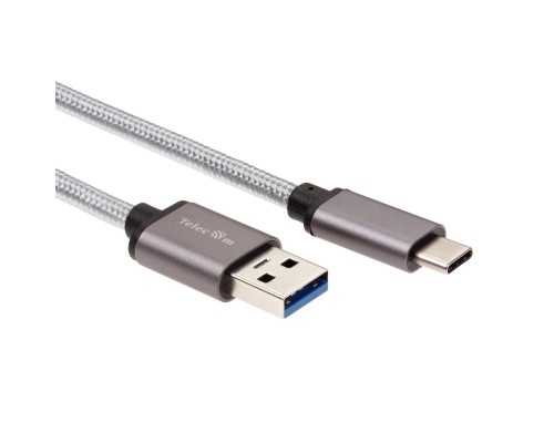[кабели] Telecom TC403M-2M Кабель-адаптер USB 3.1 Type-Cm --> USB 3.0 Am, 2метра  Telecom <TC403M-2M> Grey [07958820049514]