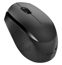 Genius Мышь NX-8000S Black { Беспроводная, бесшумная, 3 кнопки, для правой/левой руки. Сенсор Blue Eye. Частота 2.4 GHz} [31030025400]
