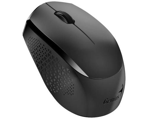 [Мышь] Genius Мышь NX-8000S Black { Беспроводная, бесшумная, 3 кнопки, для правой/левой руки. Сенсор Blue Eye. Частота 2.4 GHz} [31030025400]