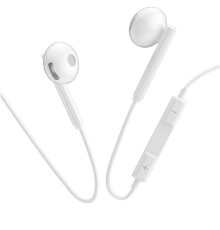 HOCO L10/ Наушники + микрофон/ Кнопка управления/ Регулятор громкости/ 1.2м/ Type-C/ White