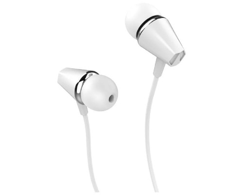 [Наушники HOCO] HOCO M34/ Наушники + микрофон/ Многофункциональная кнопка/ 1.2м/ 3.5 mm jack/ White
