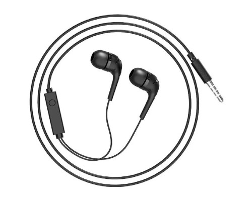 [Наушники HOCO] HOCO M40/ Наушники + микрофон/ Многофункциональная кнопка/ 1.2м/ 3.5 mm jack/ Black