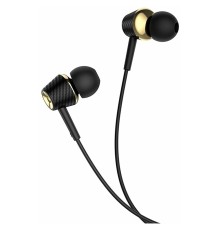 HOCO M70/ Наушники + микрофон/ Кнопка ответа/ 1.2м/ 3.5 mm jack/ Black