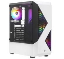 1STPLAYER FIREROSE F3-A White / ATX, TG / 4x120mm LED fans inc. / F3-A-WH-4F1