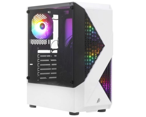 [Корпус] 1STPLAYER FIREROSE F3-A White / ATX, TG / 4x120mm LED fans inc. / F3-A-WH-4F1