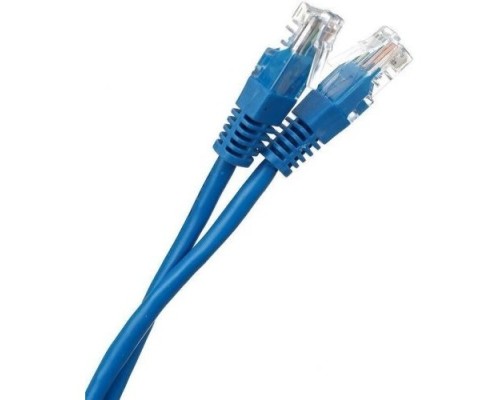 [Коммутационный шнур] Aopen ANP511_20M_B Патчкорд литой iOpen (Aopen/Qust) UTP кат.5е 20м синий <ANP511_20M_B>