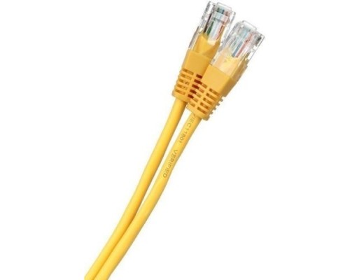 [Коммутационный шнур] Aopen ANP511_5M_Y Патчкорд литой iOpen (Aopen/Qust) UTP кат.5е 5м желтый <ANP511_5M_Y>[6938510884893]