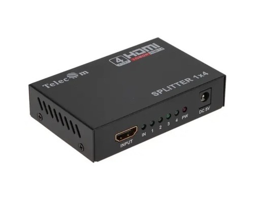 [Переходник] Telecom TTS5020 Разветвитель HDMI 1=>4 , каскадируемый , 1.4v+3D Telecom <TTS5020>