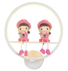 Светильник Hiper Twins H061-1 19Вт 4000K цв.св.:белый нейтральный розовый/белый