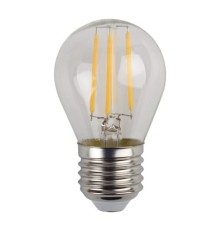 ЭРА Б0047015 F-LED P45-11W-840-E27 Лампа ЭРА (филамент, шар, 11Вт, нейтр, E27)