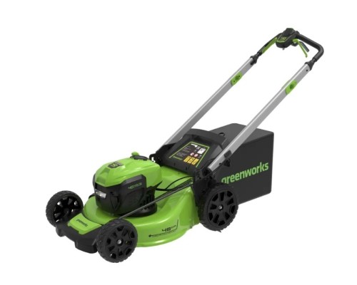 [Газонокосилки] Greenworks GD40LM48SP Газонокосилка аккумуляторная , 40V, 48 см, самоходная, бесщеточная, без АКБ и ЗУ [2517407]