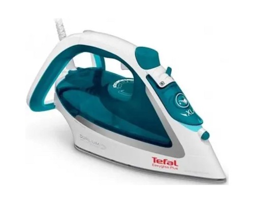[Утюг] TEFAL FV5718E0 Утюг, 2500Вт, 195г, голубой