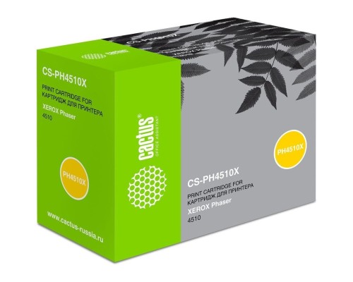 [расходные материалы] Картридж лазерный Cactus CS-PH4510X 113R00712 черный (19000стр.) для Xerox Phaser 4510