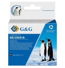 Картридж струйный G&G GG-C9351A черный (17мл) для HP DJ 3920/3940/D1360/D1460/D1470/D1560/D2330/D2360/D2430/D2460/F370/F375/F380/F2180/F2187/F2224/F2280/F2290/F4140/F4172/F4180/F4190