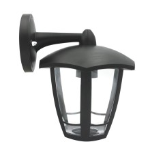 Camelion PP5102  C02 НБУ 07-60-004 У1 «Дели 3» черный (Св-к сад.-парк., 6-гран., пластик, 230В, 60Вт