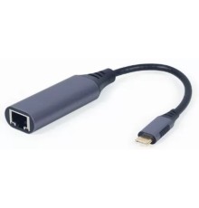 Cablexpert A-USB3C-LAN-01 Адаптер интерфейсов Cablexpert A-USB3C-LAN-01, USB-C (вилка) в Гигабитную сеть Ethernet (RJ-45)