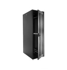 ЦМО Шкаф телекоммуникационный напольный ЭКОНОМ 48U (800 x 1000) дверь перфорированная 2 шт., цвет черный [ШТК-Э-48.8.10-44АА-9005]