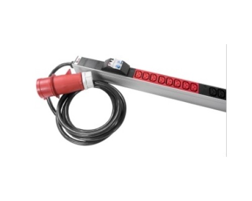 [Аксессуар] REM Верт блок розеток Rem-3x16, 3 фазы 16A, инд, 48 C13, 1420 мм, вх IEC 309, шнур 3 м(R-3x16-48C13-I-1420-3-3PN)