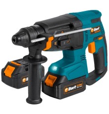 Bort Перфоратор аккумуляторный BHD-20LI-BL (2X4,0А.Ч) {Батарея 20 В; аккум. система Makita 18V LXT, Частота 5300 уд/мин; Вес изделия 3,4 кг; гарантия 2 г} [93412697]