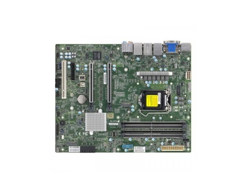 [Материнская плата] Supermicro MBD-X12SCA-F-B {W-1200 CPU, 4 DIMM slots, Intel W480 controller for 4 SATA3 (6 Gbps) ports, RAID 0,1,5,10, 1 PCI-E 3.0 x4, 2 PCI-E 3.0 x16 slots}