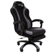 Кресло Chairman game 35 Россия ткань   черн./серый (7089918)