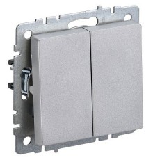 IEK BR-V20-0-10-K47 BRITE Выключ. 2-кл. 10А ВС10-2-0-БрА алюм. 